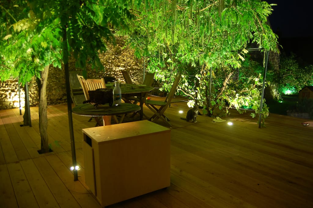La terrasse de nuit