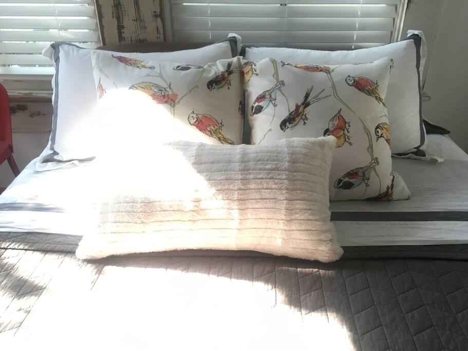 Comfy, quality linens.