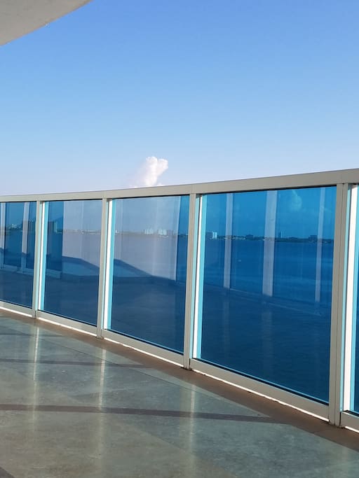 Endless Water Views from ALL windows and doors and HUGE Balcony!!