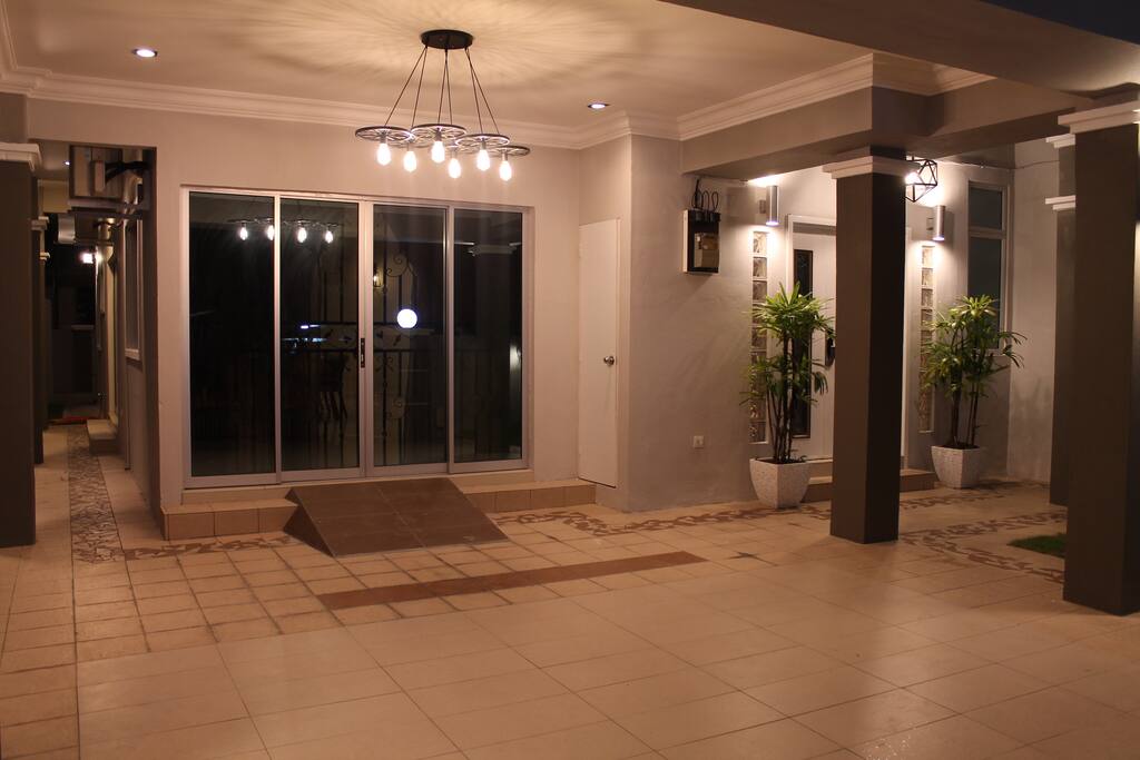 Sliding Door Entrance with Wheel Chair Accessible.