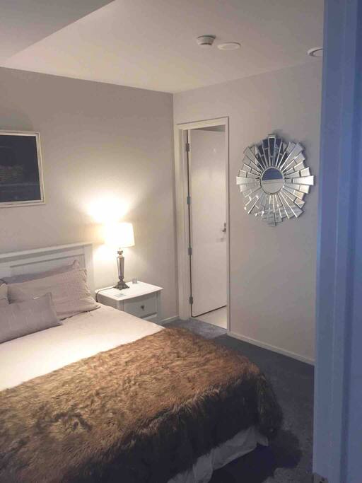 Your luxurious room with private ensuite, writing desk and Smart TV