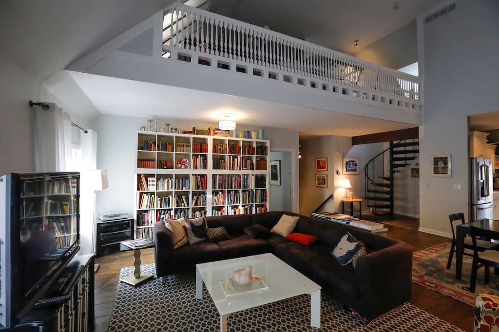 Open living room
