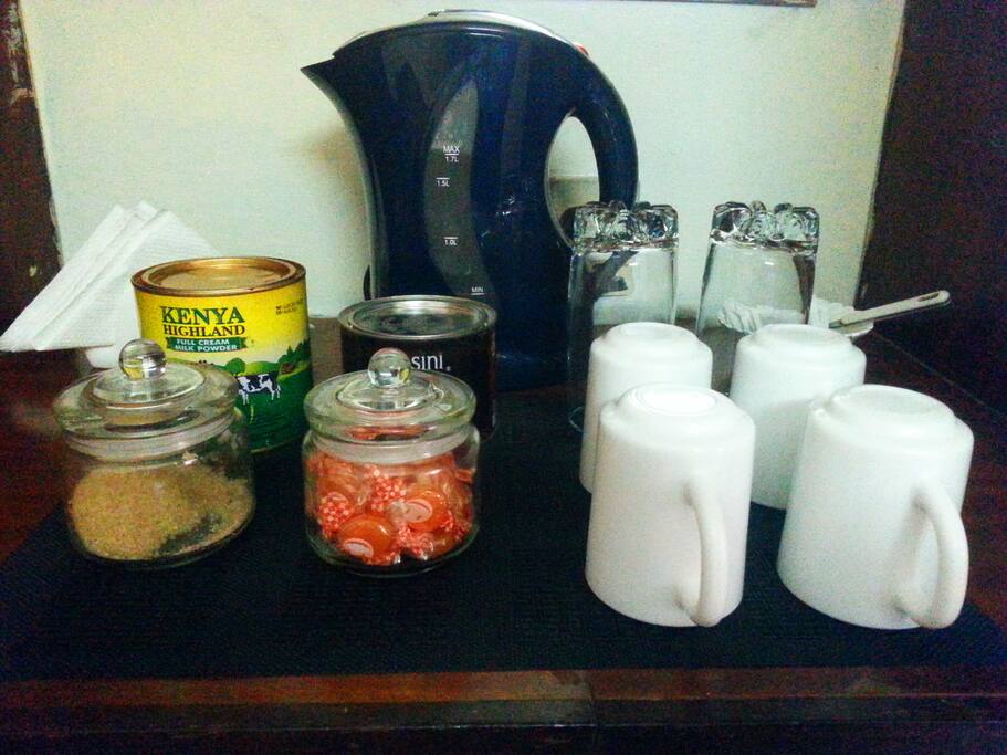 Complimentary Tea & Coffee Facilities In The Room
