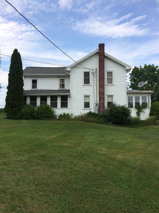 View of the house as you come in.