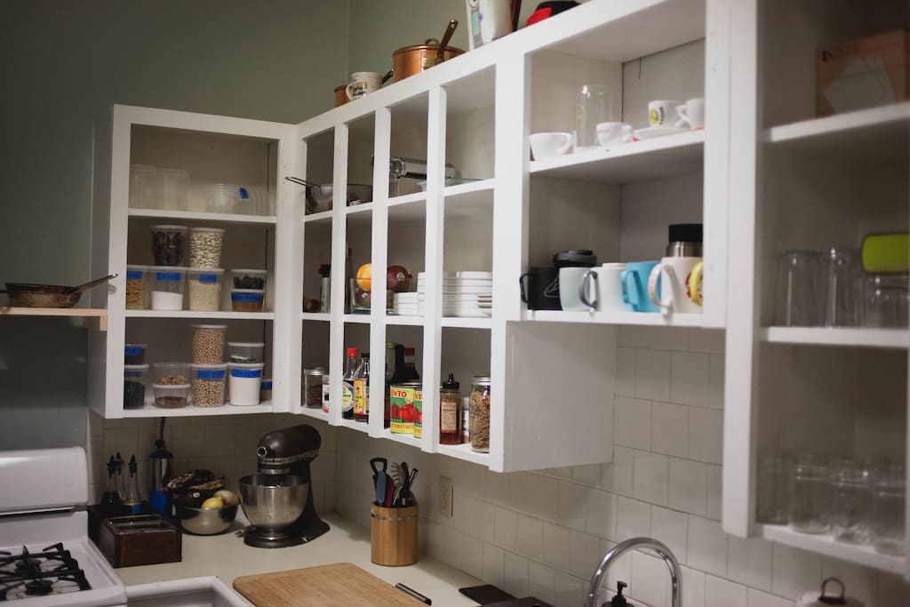 Kitchen area, feel free to use anything