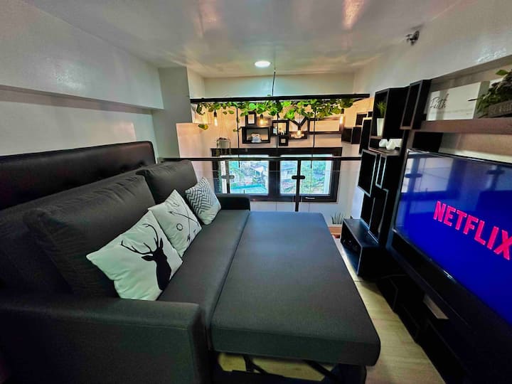 Lush Cozy Loft W/ View In The Balcony & Fast Wifi - Baguio