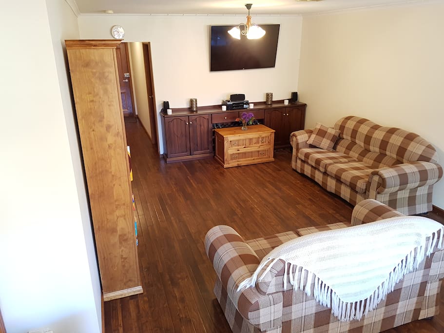 Reminisce about your day in the spacious comfortable lounge area