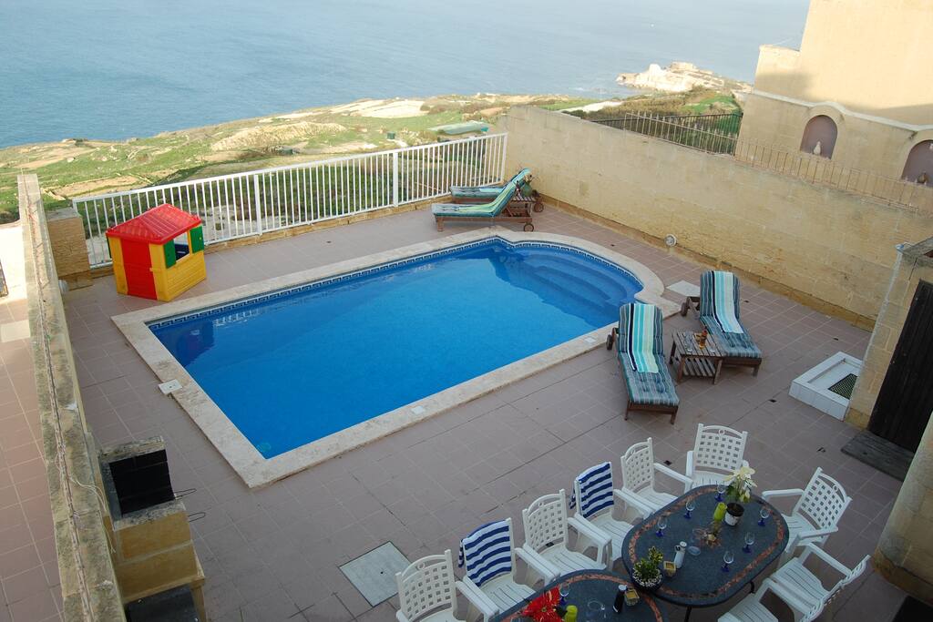 Pool Aerial View
