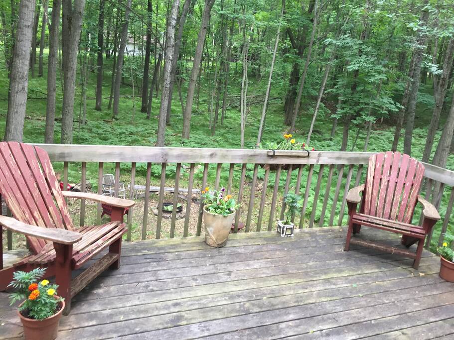 Balcony off from dining room