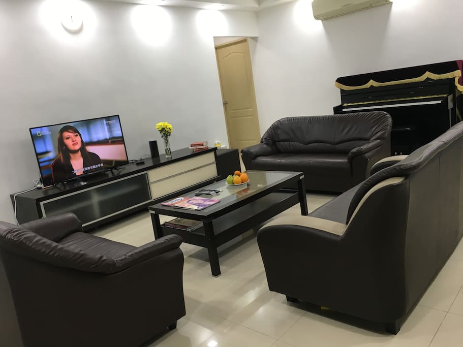 From a vast array of entertain channels to high-class musical instrument, all for your valuable relaxing time