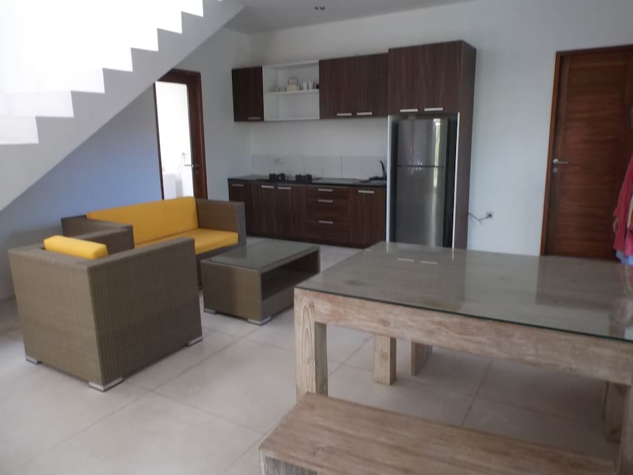 Open kitchen space