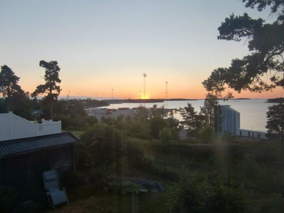 Wiew from the backgarden