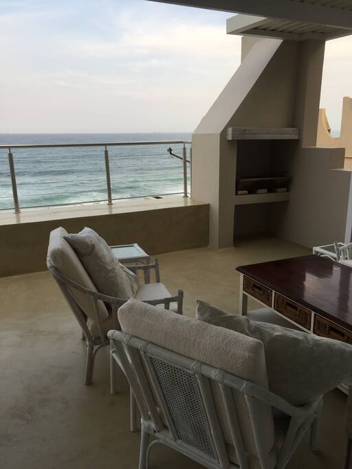 Patio and braai facility