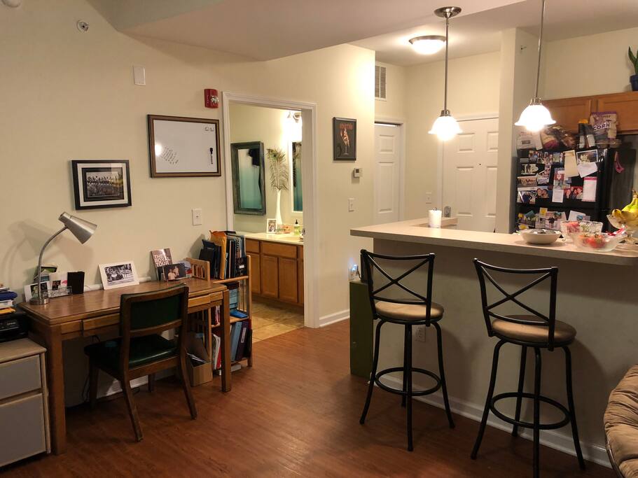 Workspace if needed during your stay.