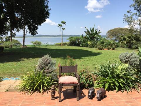 On the shores of Lake Victoria