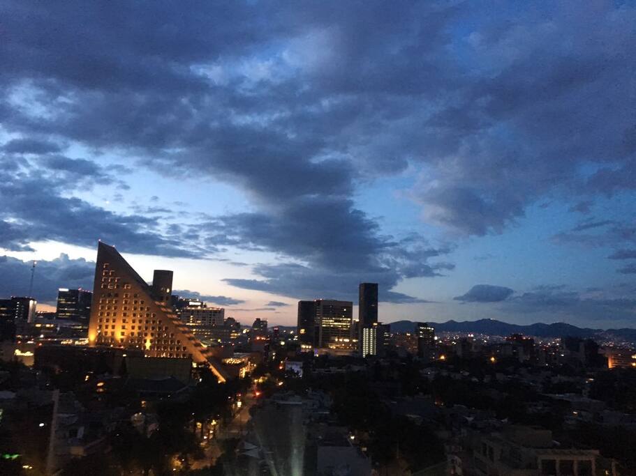 Vista de la terraza