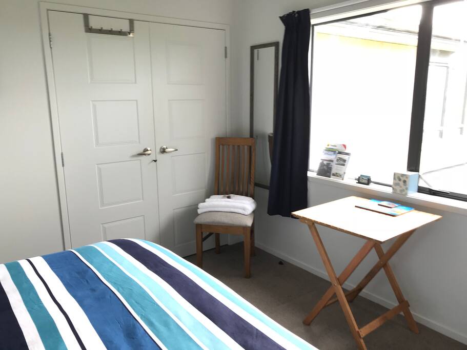 Breakfast table in Twin Room