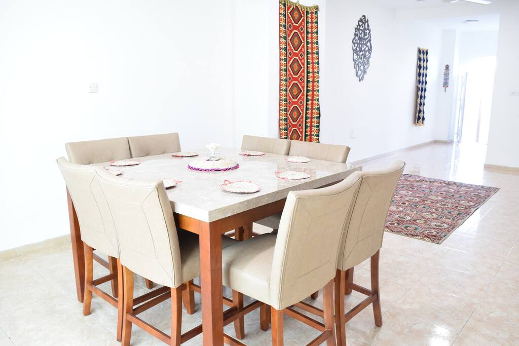 Deluxe dining table.