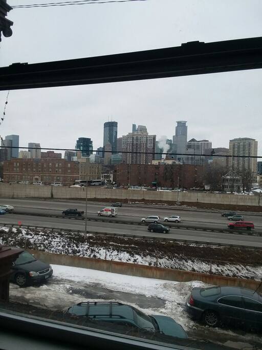 fabulous skyline view of downtown
