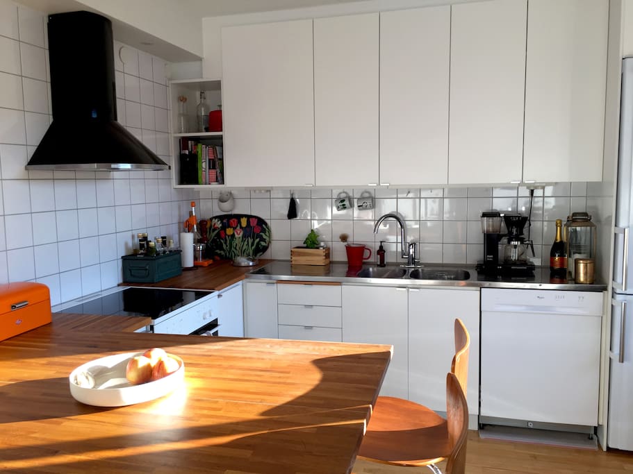 Fully equipped kitchen