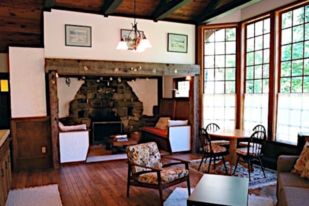 Inglenook fireplace