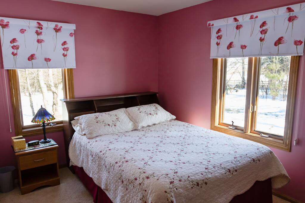 Newly updated room.