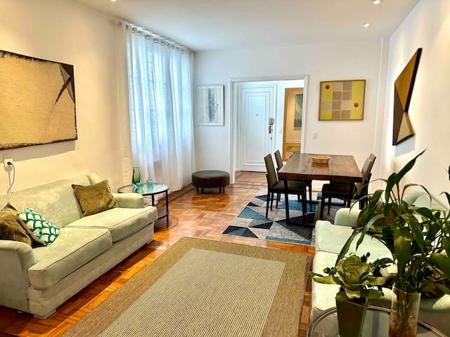 Ipanema/amplo/ varanda / Quadra da praia (201)