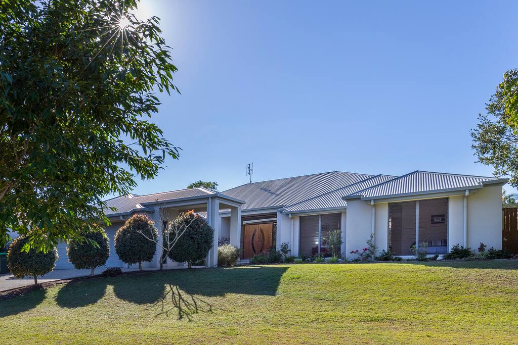 The beautiful house