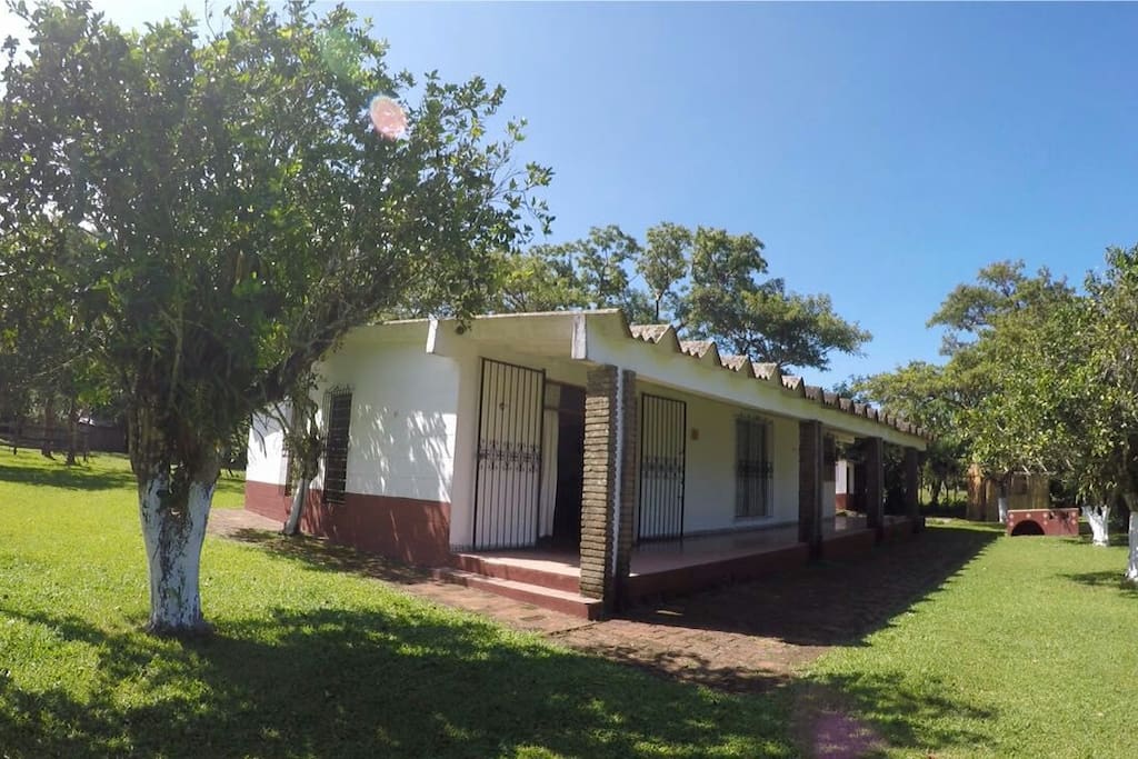 Casa de Campo frente al Lago.