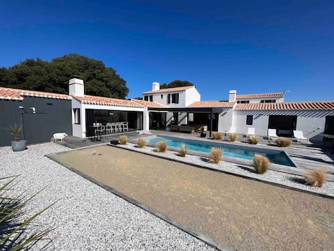 🌞Villa La Bosse🌞sur Noirmoutier en l'🏝10pers.