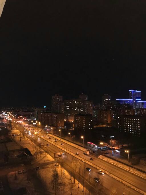 вид с балкона