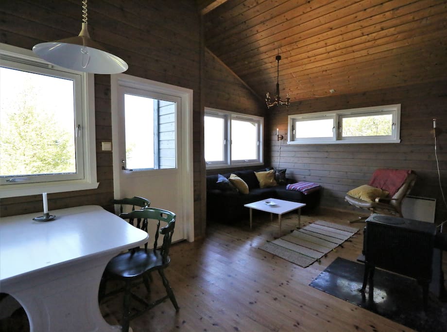 Living room and dining table