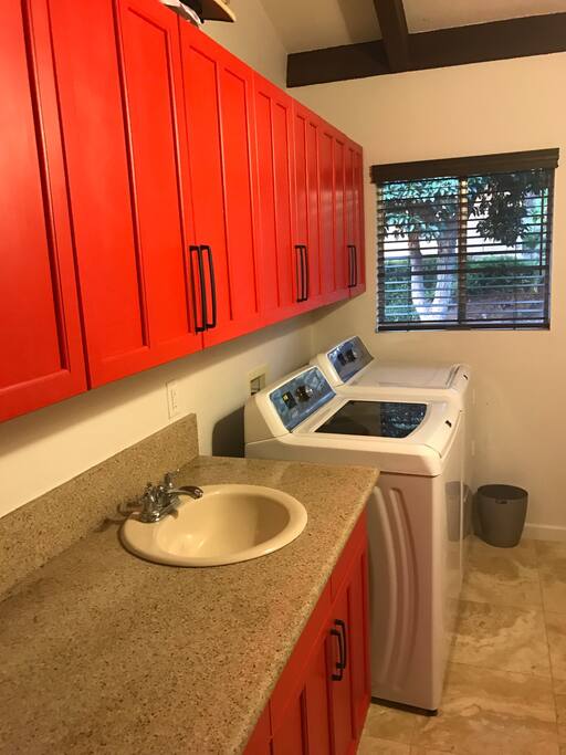 Shared laundry room