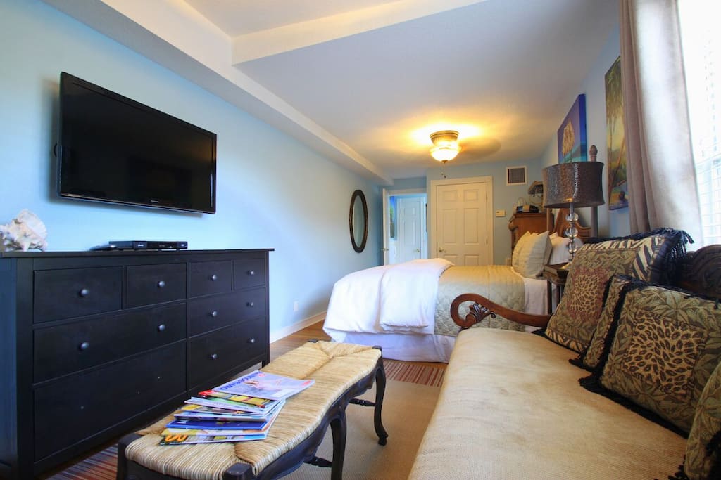 Bedroom and sitting area