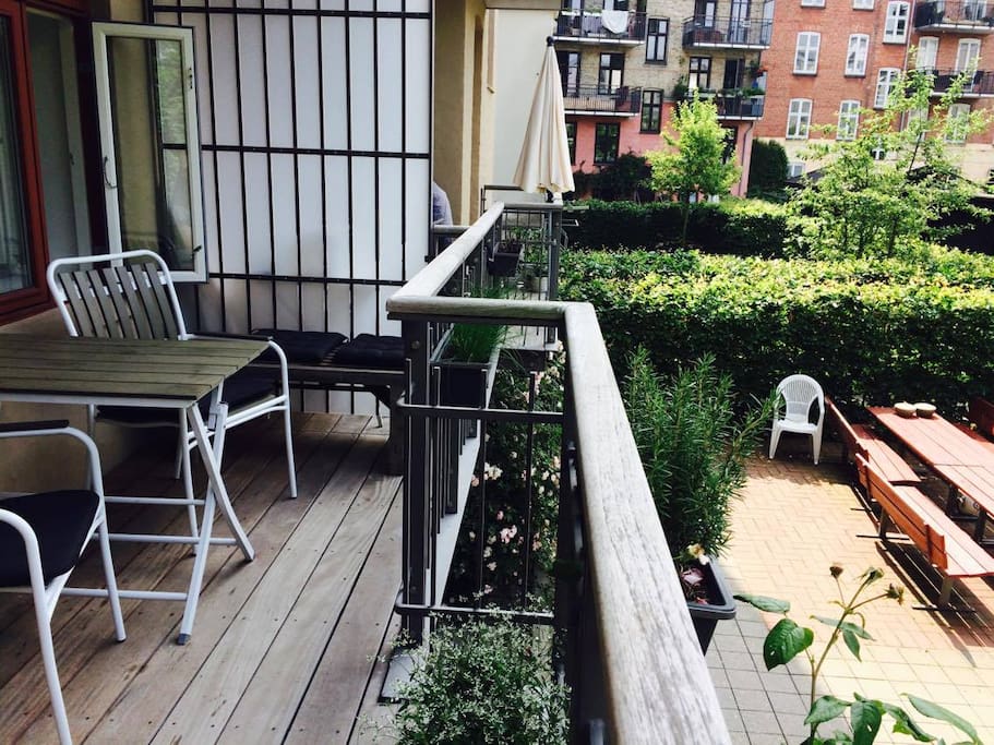The balcony