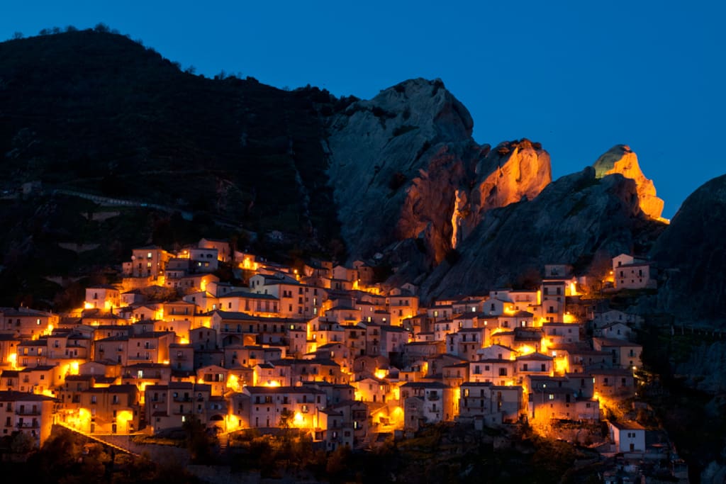 Castelmezzano by night