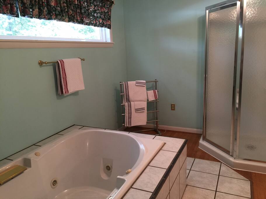 Jacuzzi Tub with Separate Shower