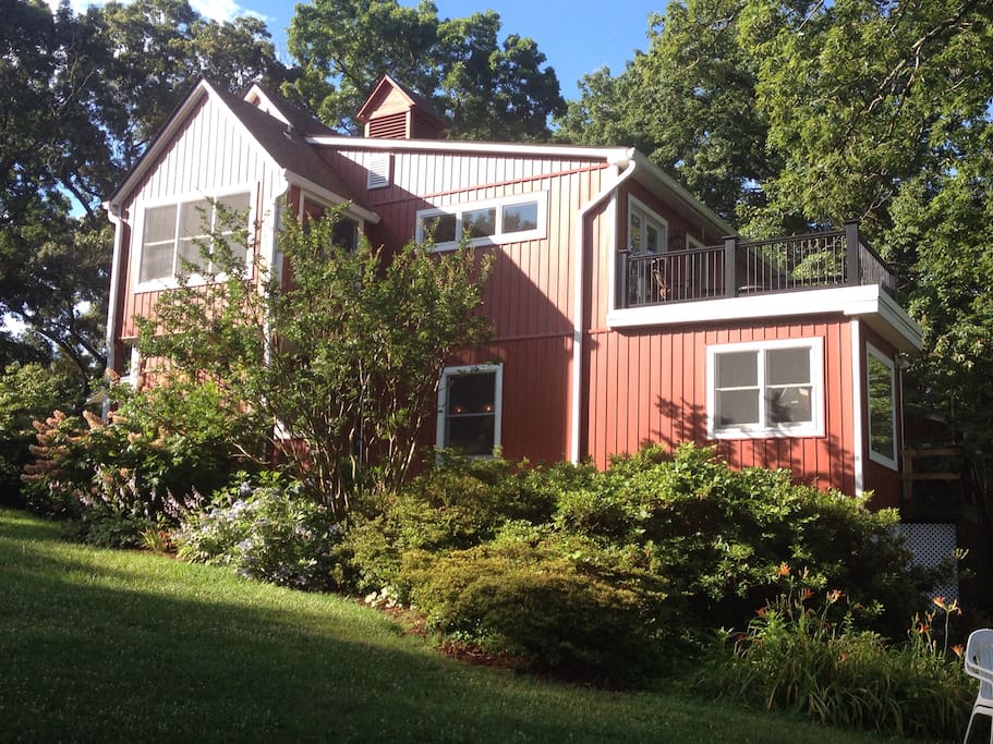 Side view from the yard