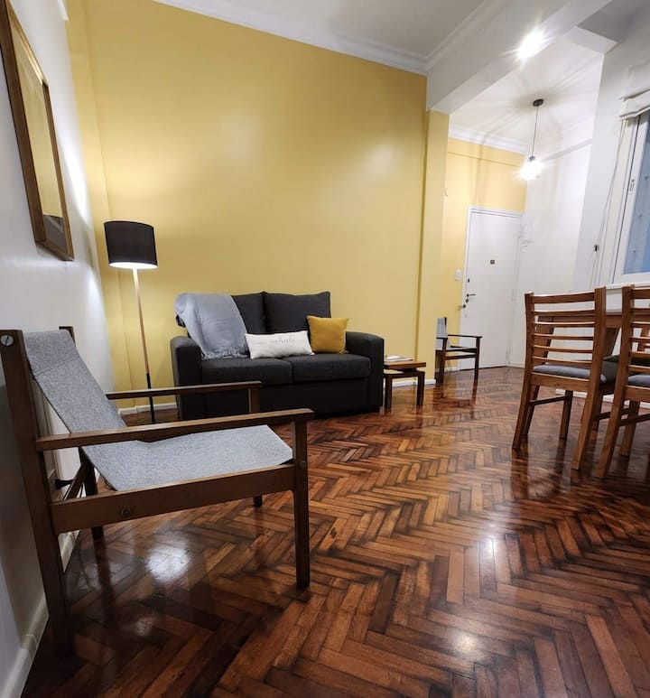 Two-bedroom apartment in Colegiales