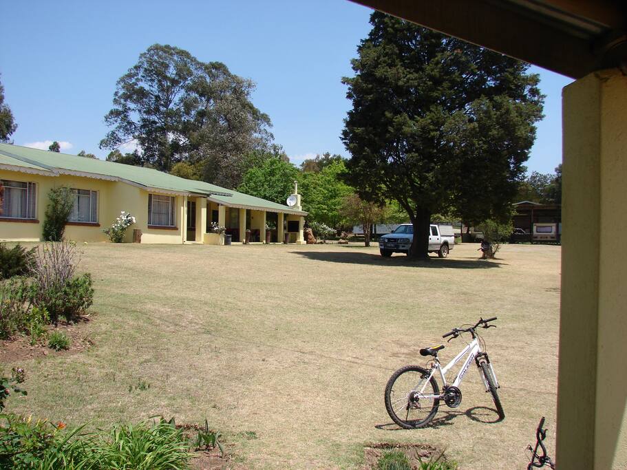 The main house