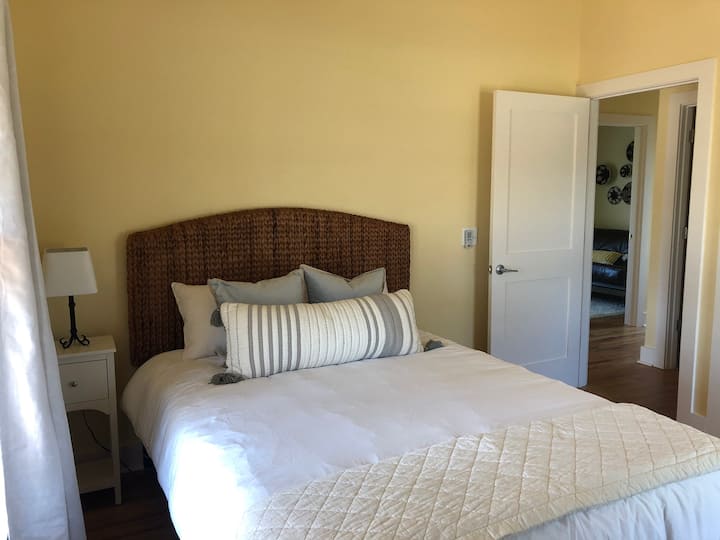 Queen-size master bed