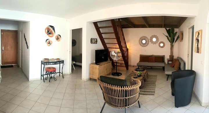 Villa Ti Kaz Cayenne / 8 Pers / Piscine Privée - Saint-François