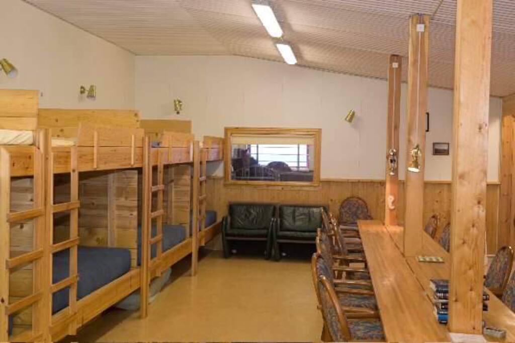 Sleepover for backpackers