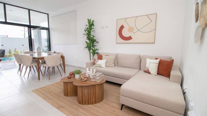 Villa Cruz, 10 Mins Away From The Airport Puj - Punta Cana