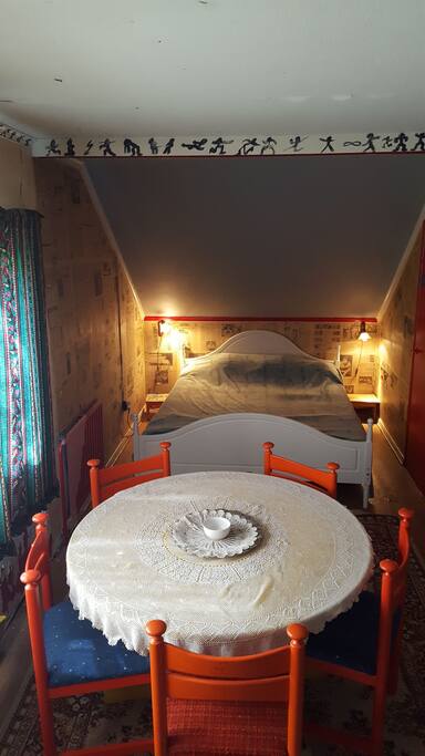 ... and a doublebed. room 1.