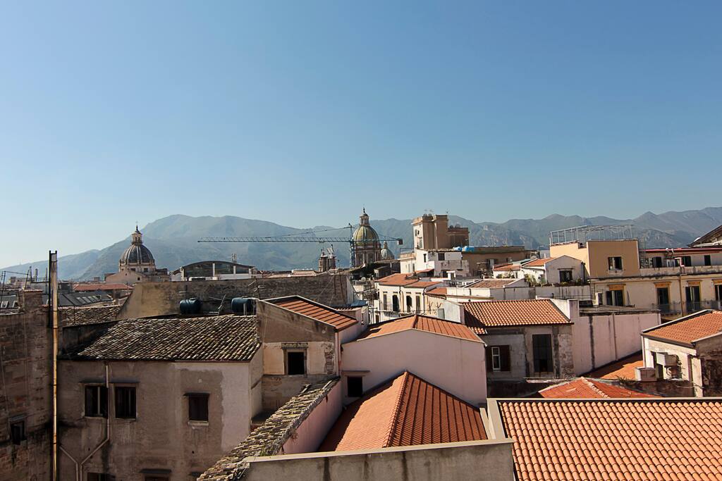 Vista panoramica dalla camera