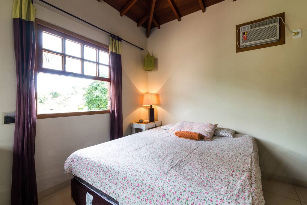 dormitório primeiro andar, cama casal, colchão Exclusive Ortobom