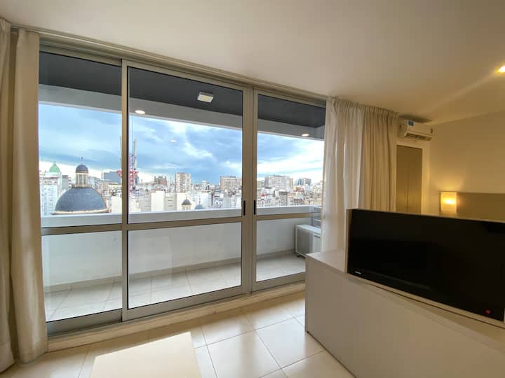 Квартира-студия с балконом в San Nicolás