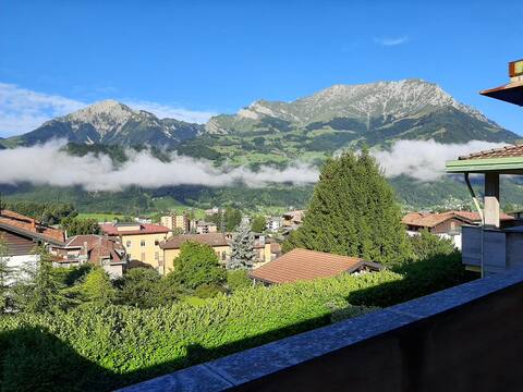 Apartment with a view of Grigne in Barzio