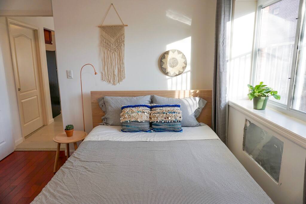 Bedroom #1 Tons of space for you to rest, relax, and enjoy New York City!